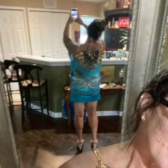 Show Stopper Leopard Dress (shoes in another list) - Picture 2 of 6